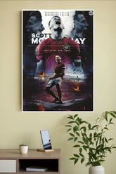 Red Devil Rising Poster | Football Posters