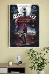 Red Devil Rising Poster | Football Posters
