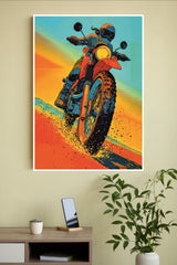 Ride Beyond Limits Poster | Bike Posters