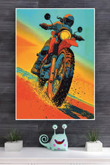 Ride Beyond Limits Poster | Bike Posters