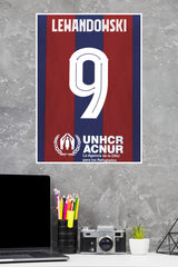 Robert Lewandowski Poster | Football Posters