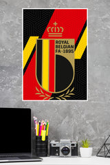 Royal Belgian Football Association Poster | Football Posters