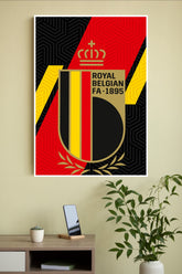 Royal Belgian Football Association Poster | Football Posters