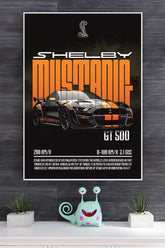 Shelby Mustang Poster | Cars Posters