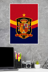 Spain National Football Team Poster | Football Posters
