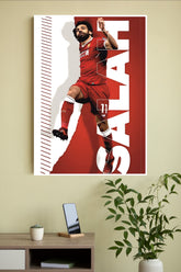 Speed. Skill. Salah Poster | Football Posters