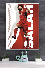 Speed. Skill. Salah Poster | Football Posters