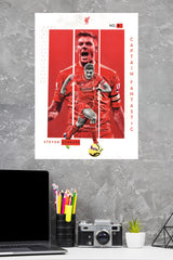 Steven Gerrard Poster | Football Posters