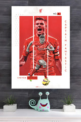 Steven Gerrard Poster | Football Posters