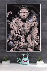 Strong Team Poster| UFC Champions Poster