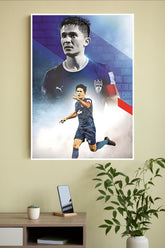 Sunil Chhetri Poster | Football Posters