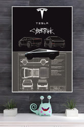 Tesla Cybertruck Poster | Cars Posters