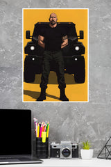 The White Fedora Poster | Power Full Man Poster