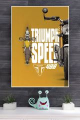Triumph Speed 400 Poster | Bike Posters