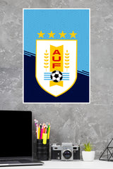 Uruguayan Football Association Poster | Football Posters