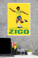 Zico Poster | Football Posters