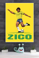 Zico Poster | Football Posters
