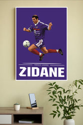 Zidane Poster | Football Posters