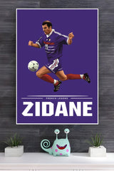 Zidane Poster | Football Posters