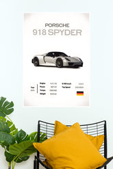 2015 Porsche 918 Spyder Potster | Cars Posters