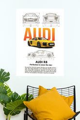 2016 Audi R8 Poster | Cars Posters