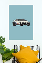 BMW M4(G82) Poster | Cars Posters