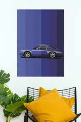 Blue Beauty Poster | Cars Posters