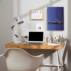 Blue Beauty Poster | Cars Posters