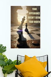 Chessboard Poster | Gym and Motivational Quotes Posters