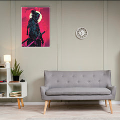Crimson Curse of the Samurai Poster | Anime Posters