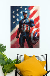 Defender of Metropolis Poster | Superhero Posters