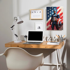 Defender of Metropolis Poster | Superhero Posters