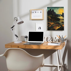 Dreaming of Rio Poster | Moon Light Sky Posters