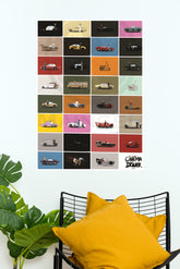 Cinema Driver Poster | Cars Posters