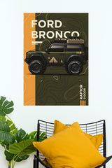 Ford Bronco Poster | Cars Posters