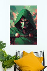 Justice with a Grin Poster | Superhero Posters