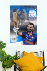 King Kohli Poster | Cricketers Posters