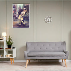 Kissing Painting Couple Poster | Love Posters