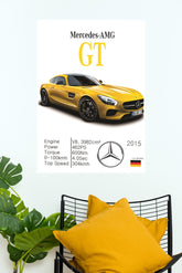 Mercedes-AMGGT4 Poster | Cars Posters