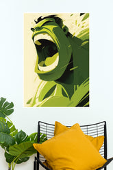 Monster With in Poster | Superhero Posters