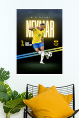Neymar Football Poster | Football Posters