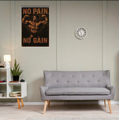 No Pain Poster | Gym and Motivational Quotes Posters