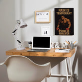 Pride Is Forever Poster | Gym and Motivational Quotes Posters