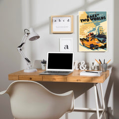 Race Two Words Poster | Formula 1 Posters