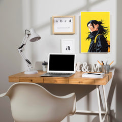 Rebel in Yellow Poster | Anime Posters
