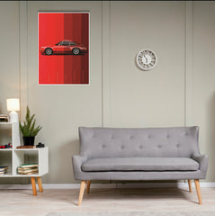 Red Beauty Poster | Cars Posters