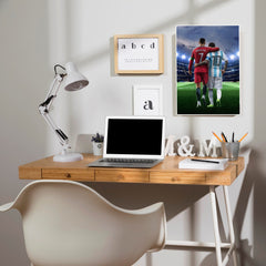 Ronaldo and Messi Poster | Football Posters