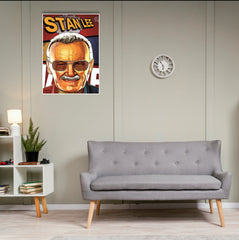 Stan Lee Poster | Power Full Man Poster