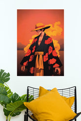 Sunset Warrior Poster | Anime Posters