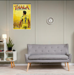 Thala MS Poster | Cricketers Posters